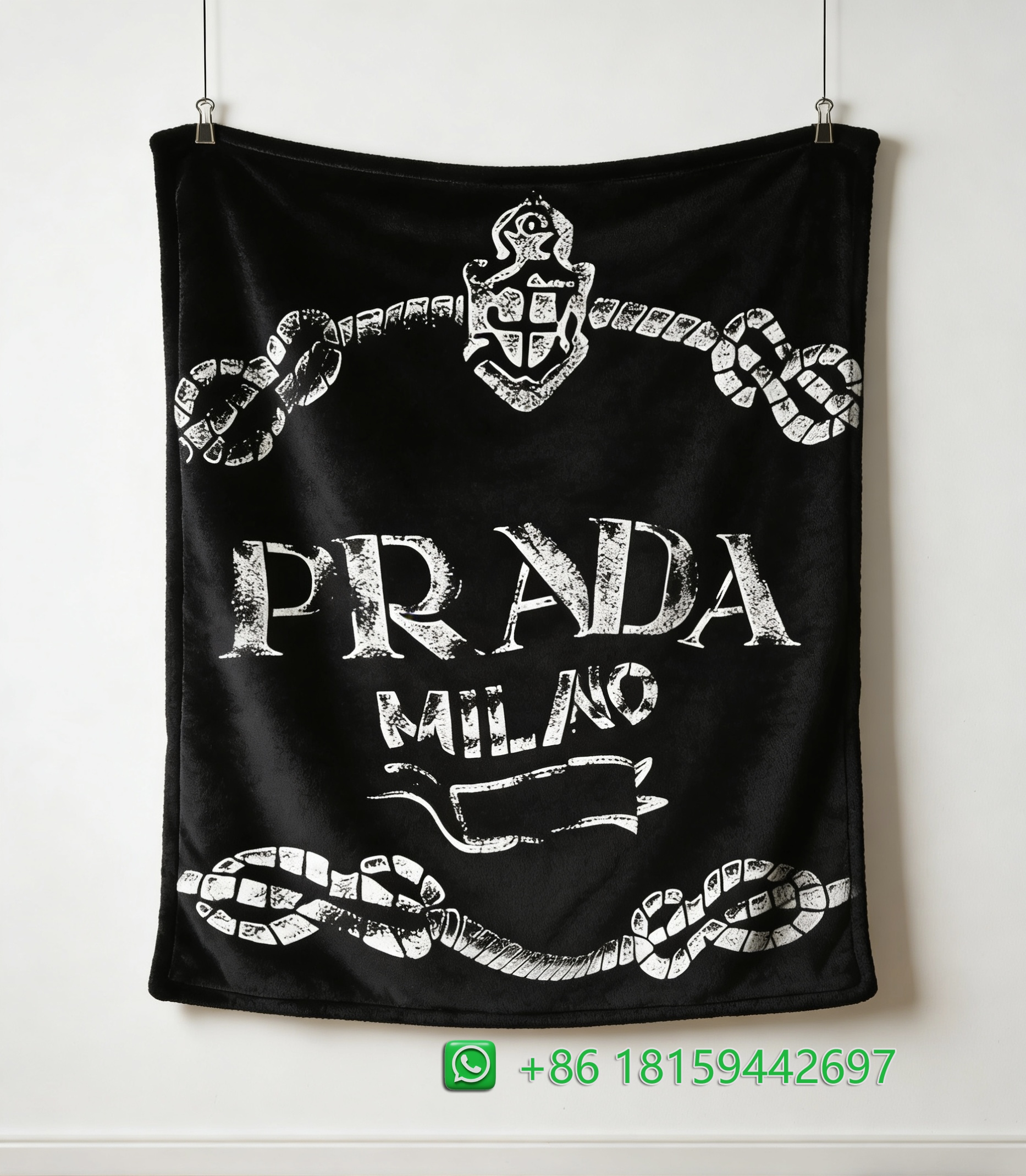 Prada Throw Blankets